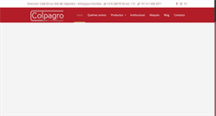 Desktop Screenshot of colpagro.com